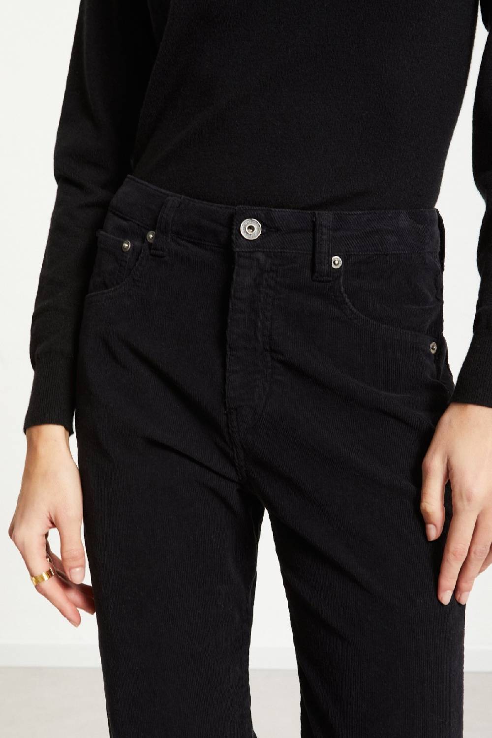 Ottod'Ame Velvet Anlke Lenght Trousers