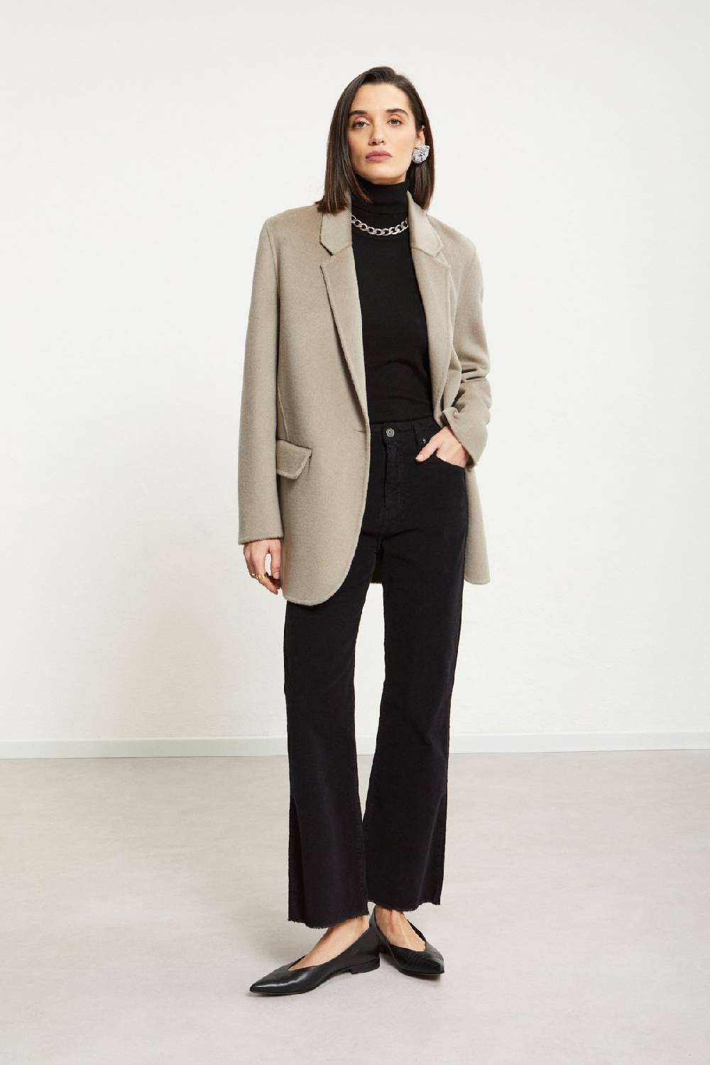 ottod'Ame Velvet anlke lenght trousers