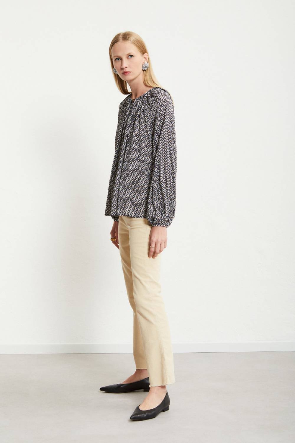 Ottod'Ame Velvet Anlke Lenght Trousers