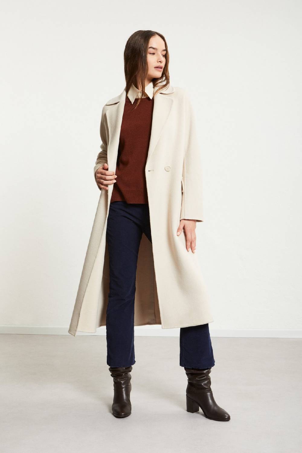 ottod'Ame Velvet anlke lenght trousers