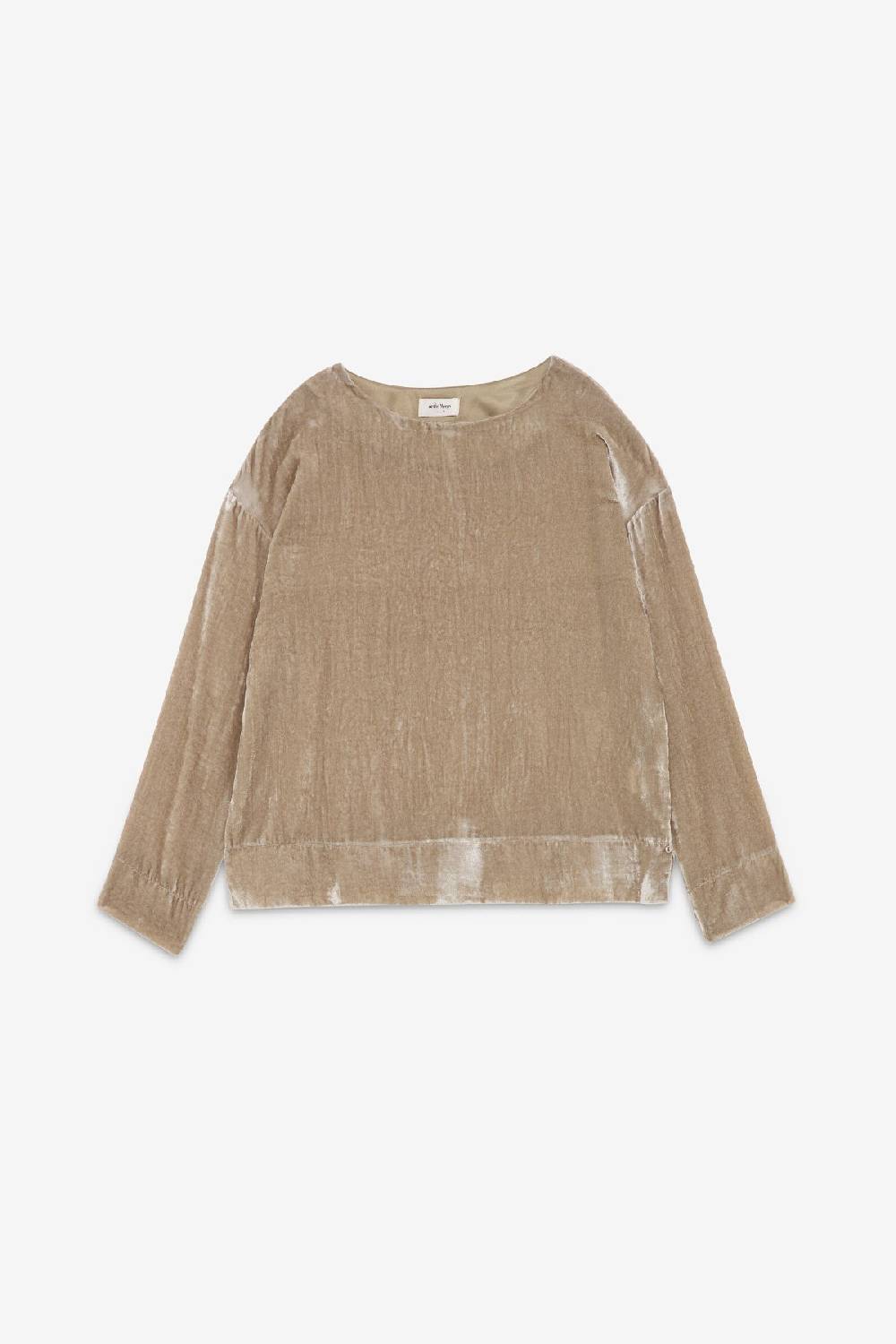 Ottod'Ame Velvet Blouse