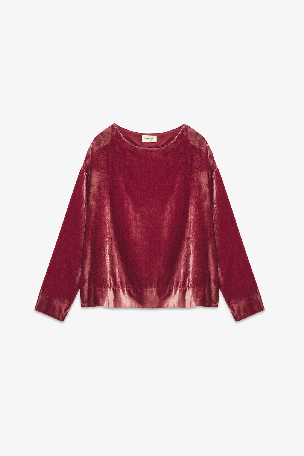 Ottod'Ame Velvet Blouse