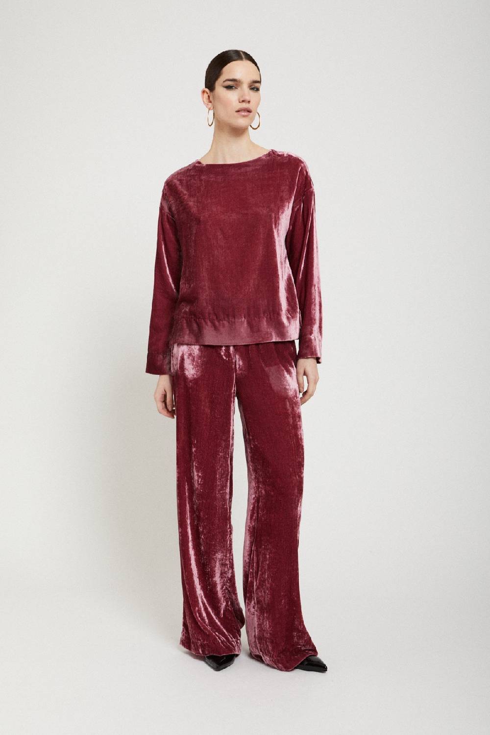 ottod'Ame Velvet blouse