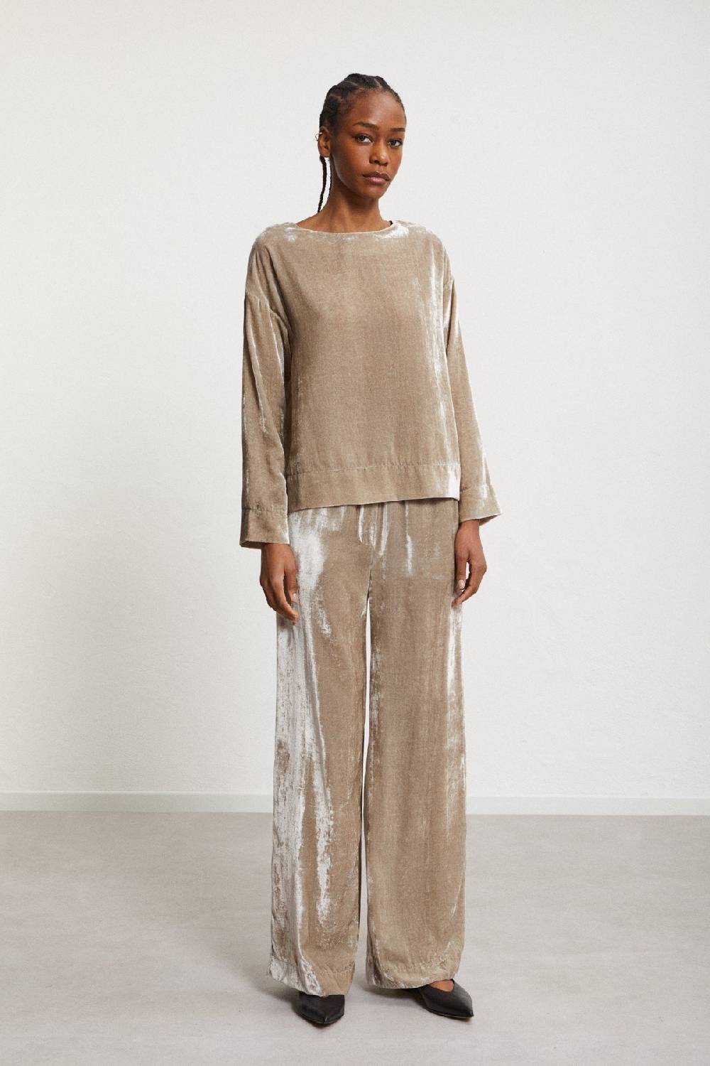 ottod'Ame Velvet blouse