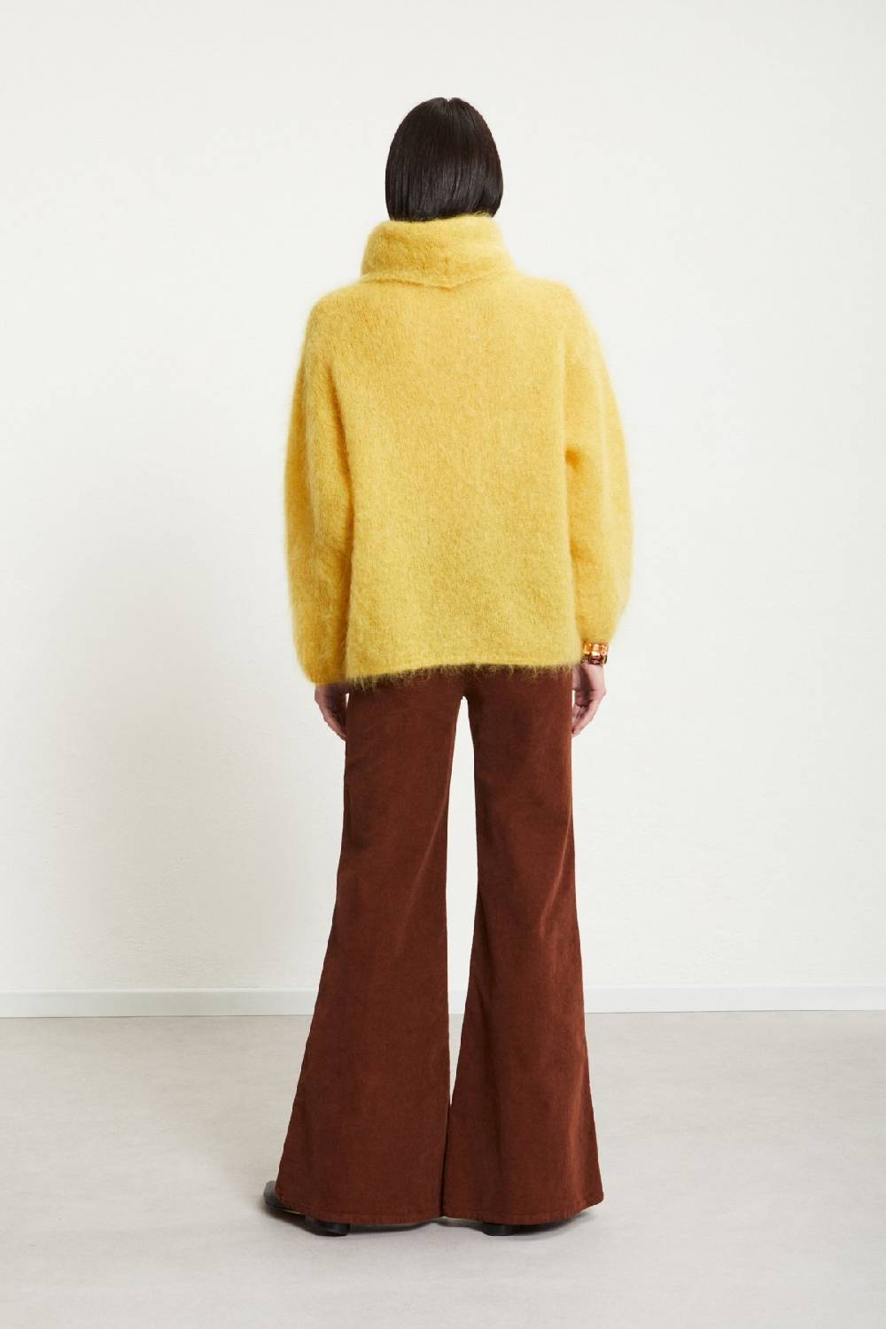 Ottod'Ame Velvet Flare Trousers