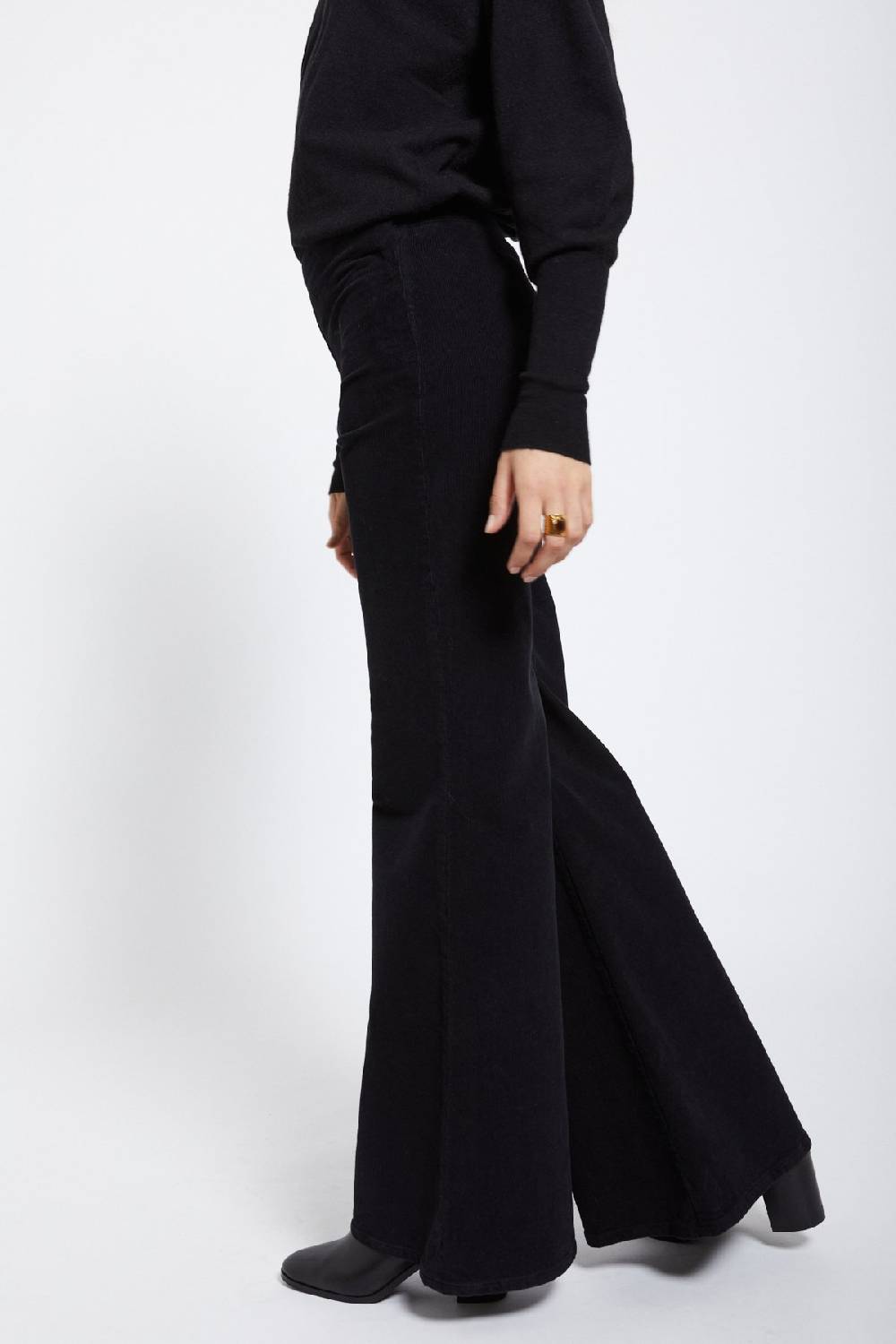 Ottod'Ame Velvet Flare Trousers