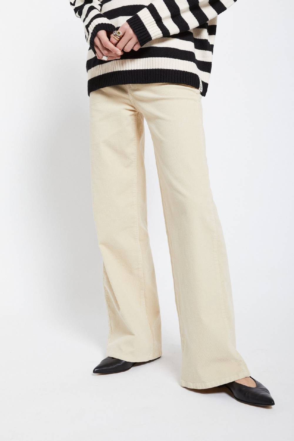 Ottod'Ame Velvet Palazzo Trousers