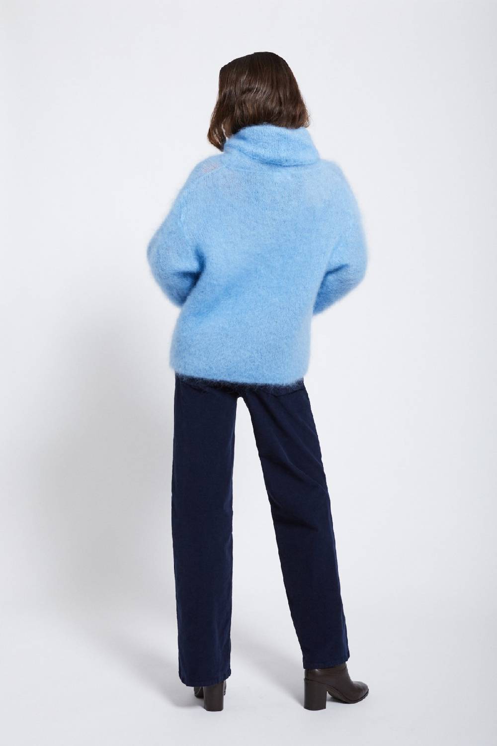 Ottod'Ame Velvet Palazzo Trousers