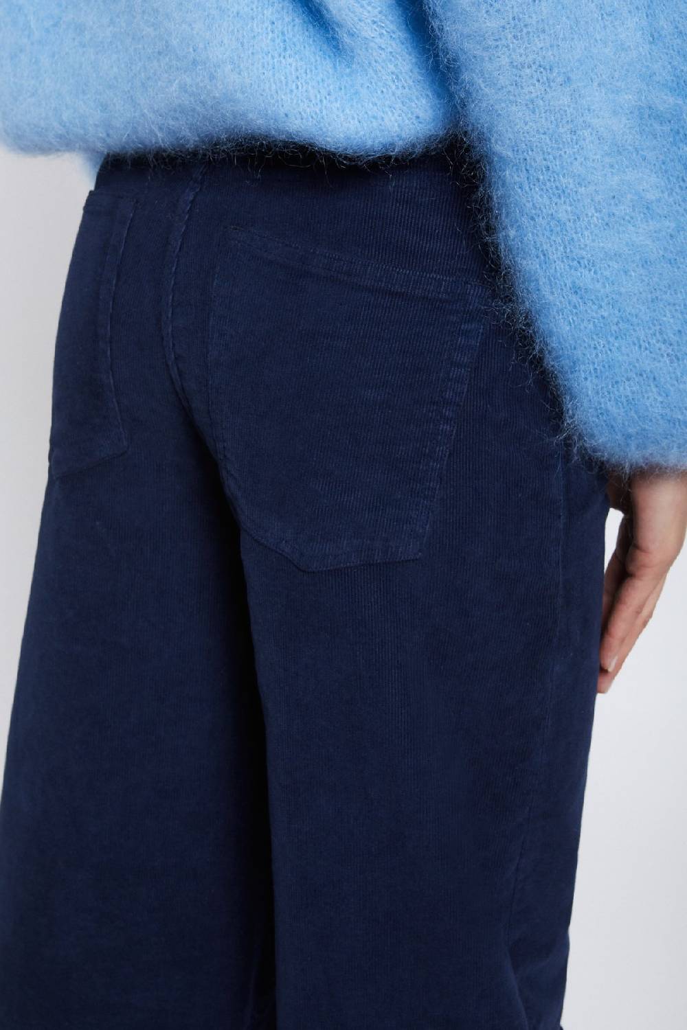 Ottod'Ame Velvet Palazzo Trousers