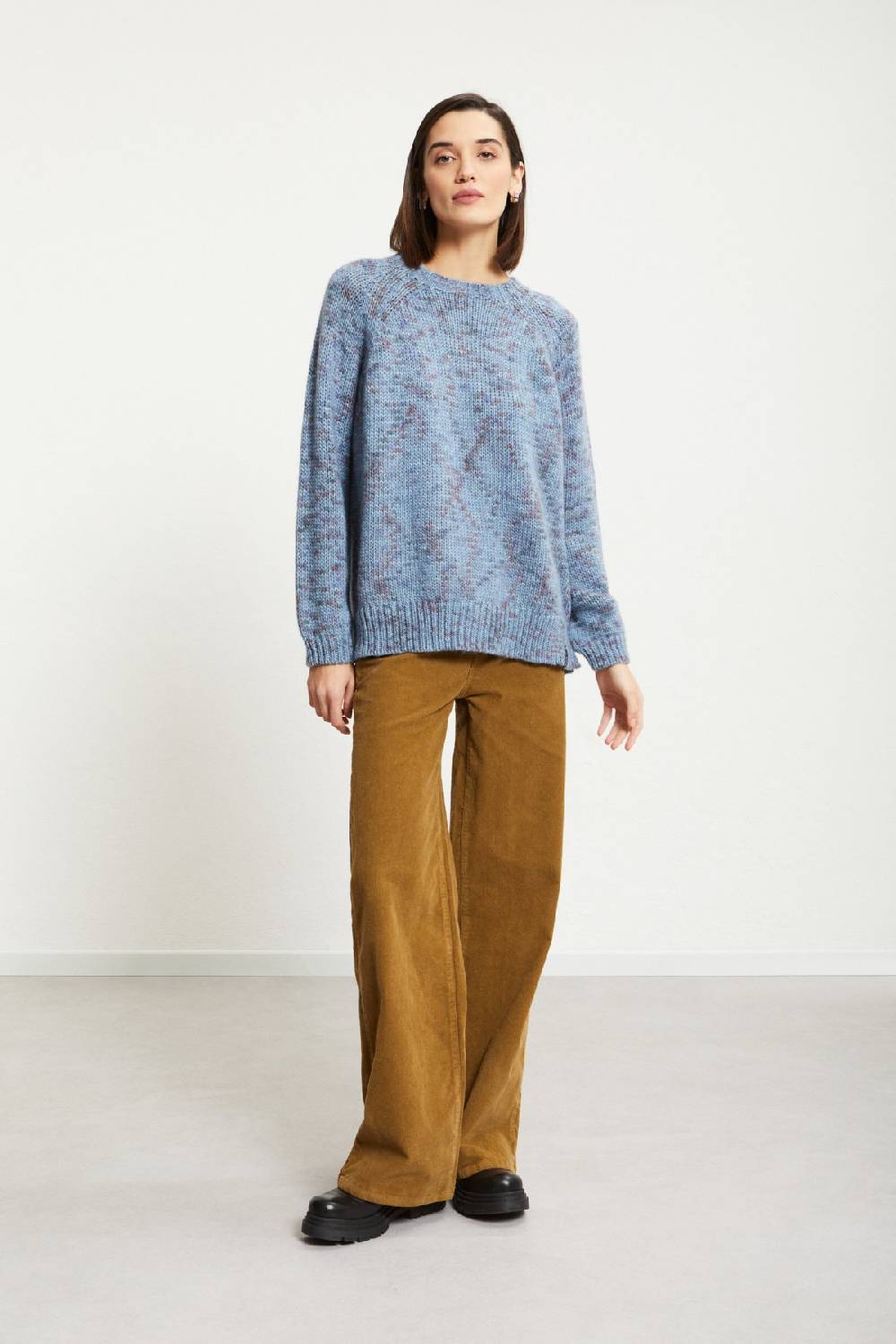 Ottod'Ame Velvet Palazzo Trousers