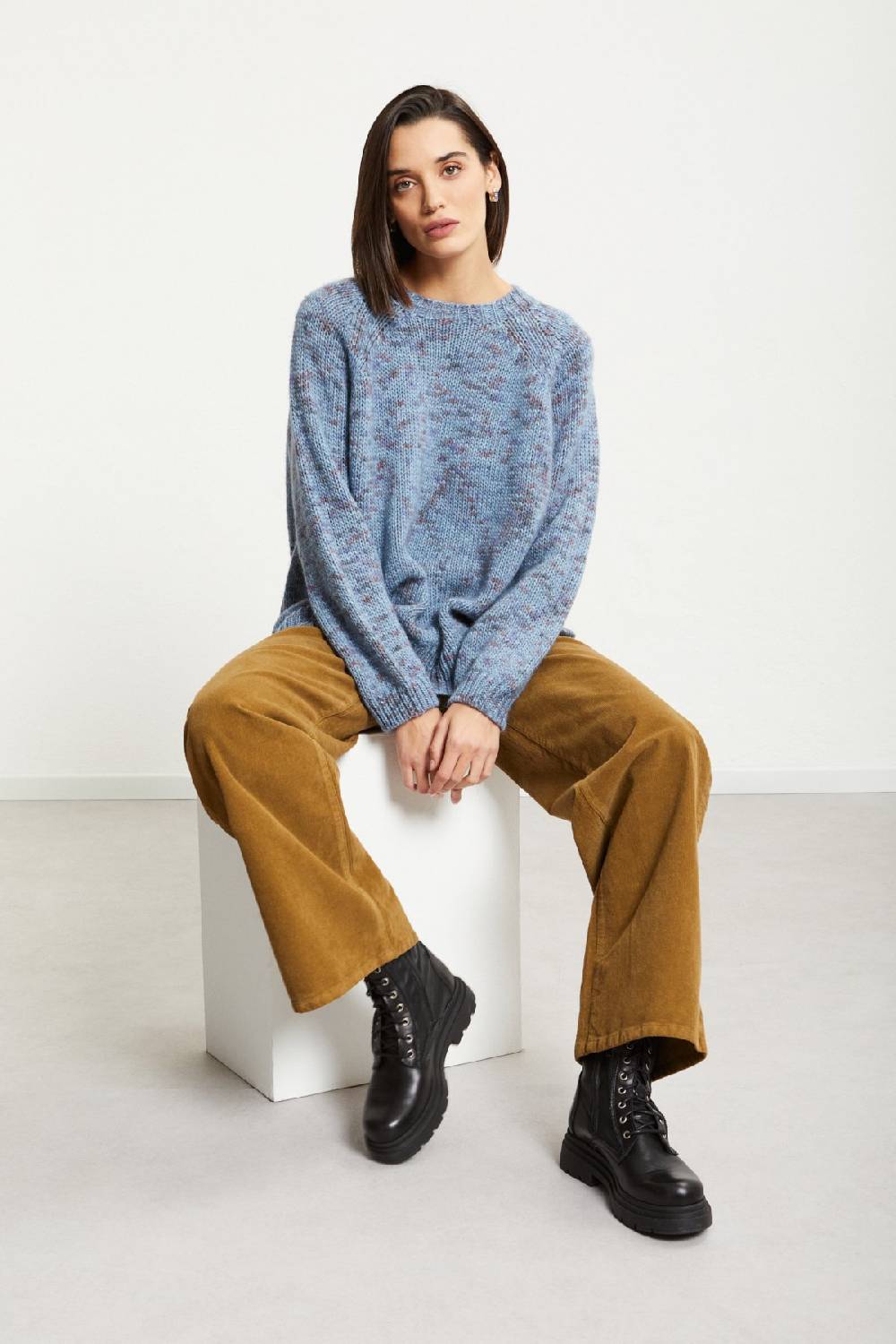 ottod'Ame Velvet palazzo trousers