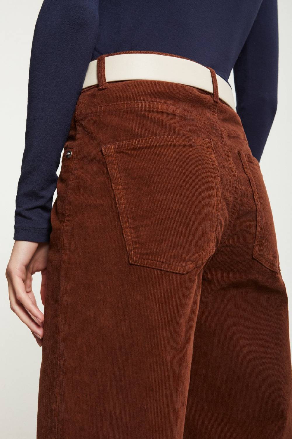 Ottod'Ame Velvet Palazzo Trousers