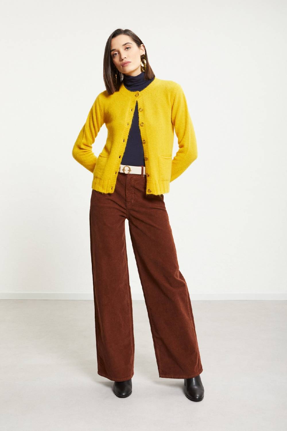 ottod'Ame Velvet palazzo trousers