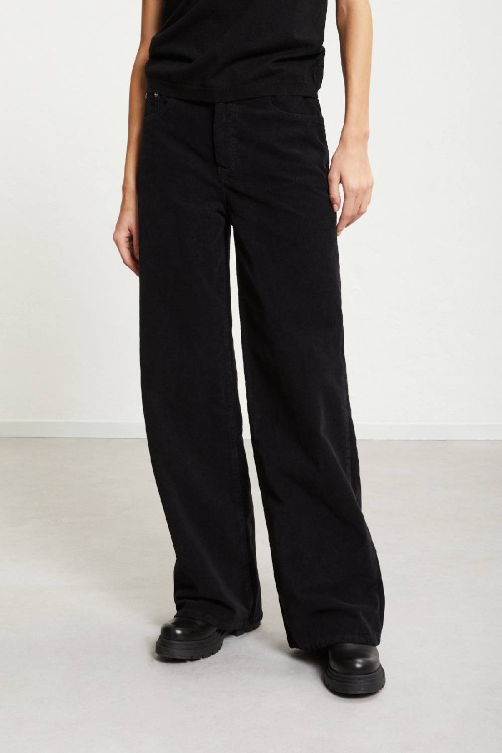 Ottod'Ame Velvet Palazzo Trousers