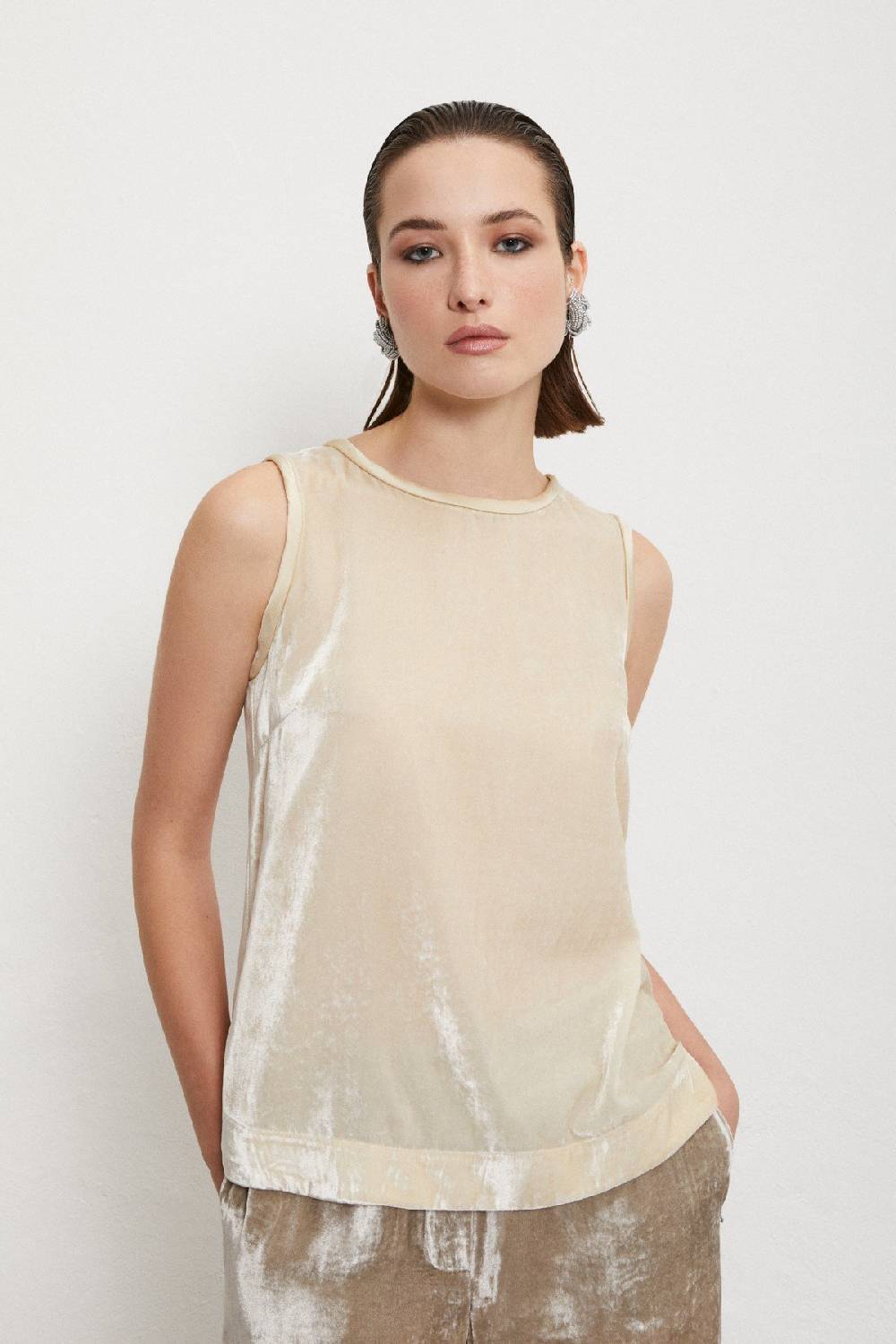 Ottod'Ame Velvet Top