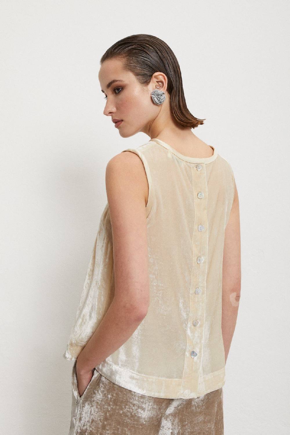 Ottod'Ame Velvet Top