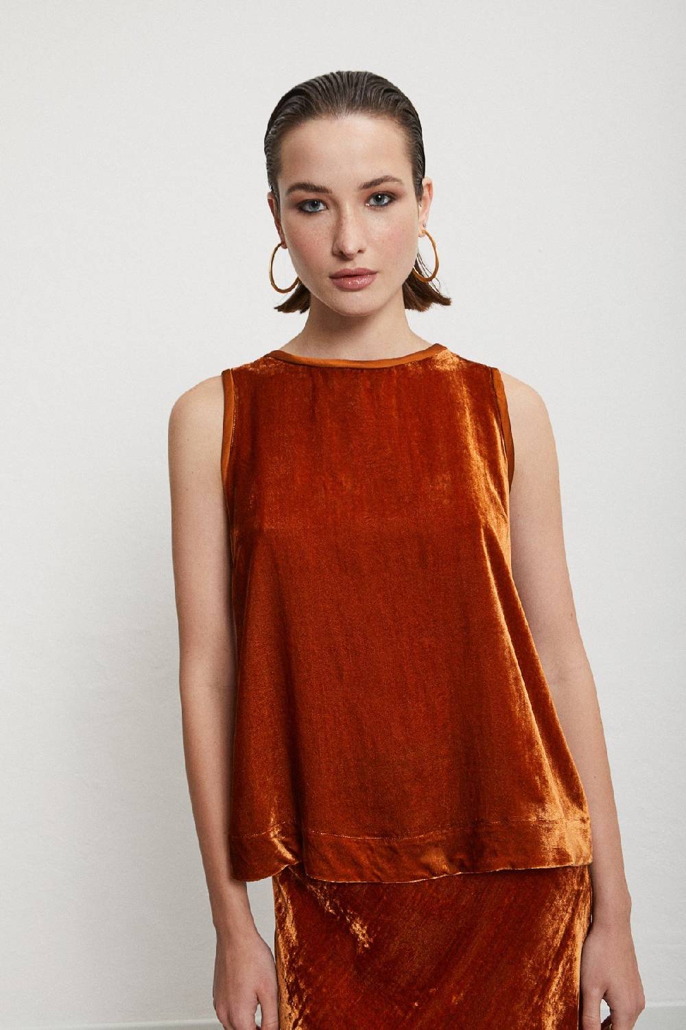 Ottod'Ame Velvet Top