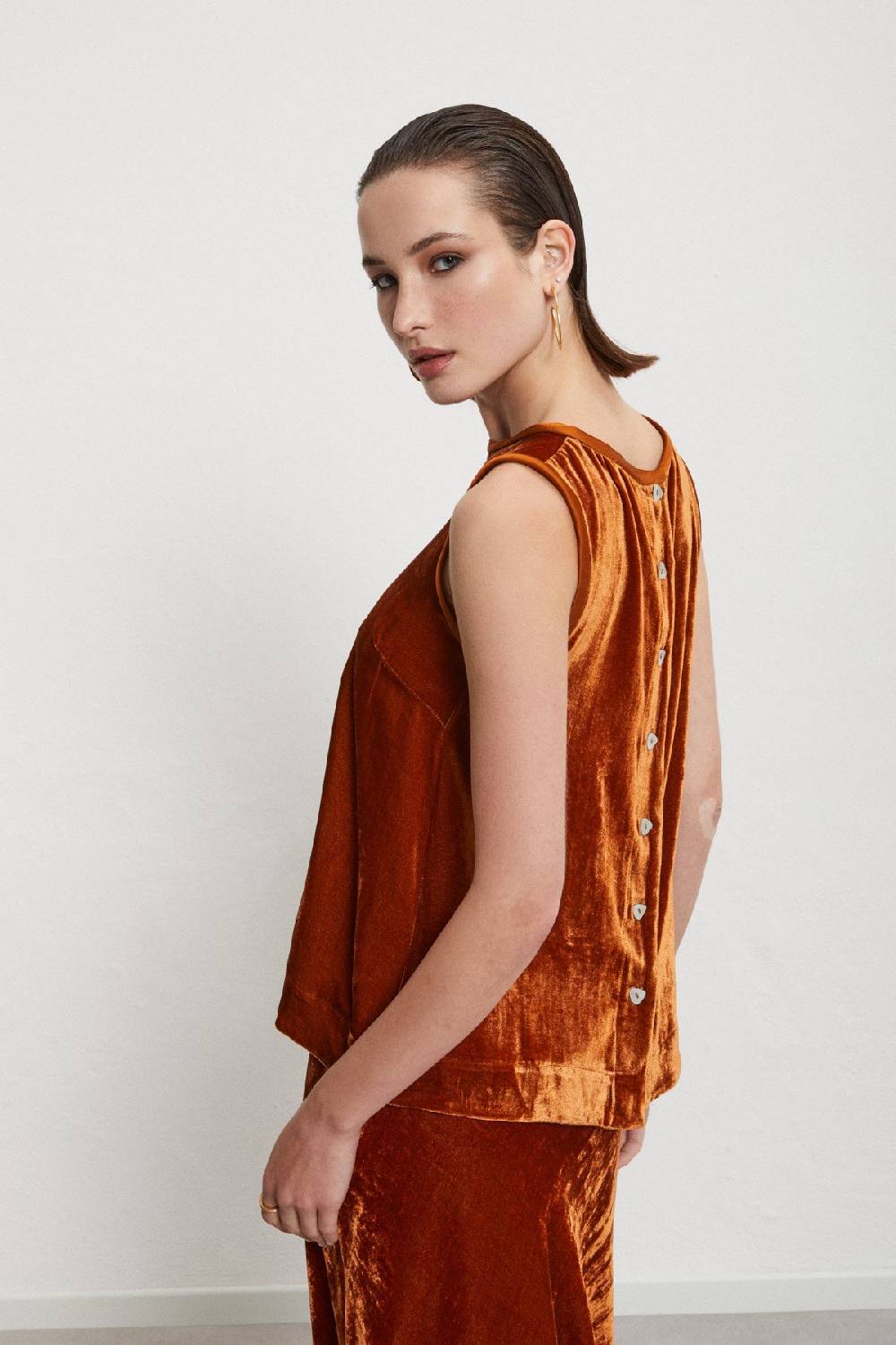 Ottod'Ame Velvet Top