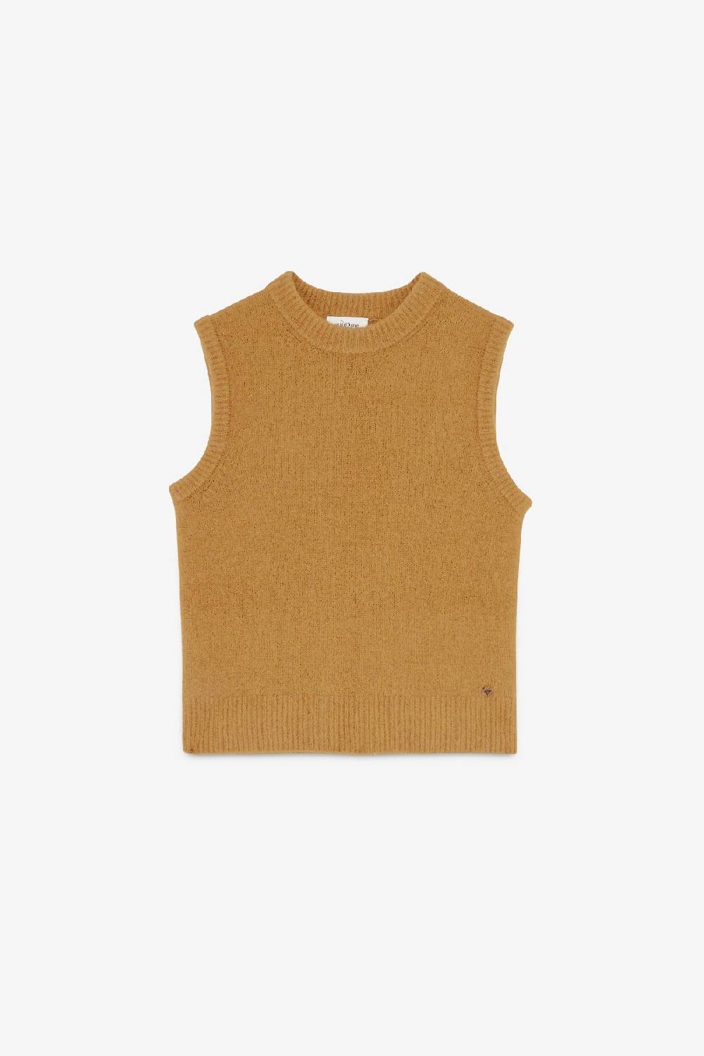 Ottod'Ame Vest With Rounded Neck