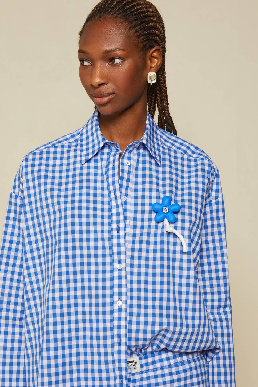 Ottod'Ame Vichy Cotton Shirt