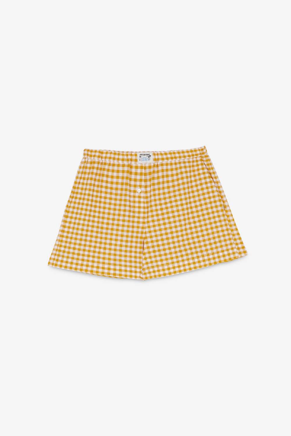 Ottod'Ame Vichy Cotton Shorts