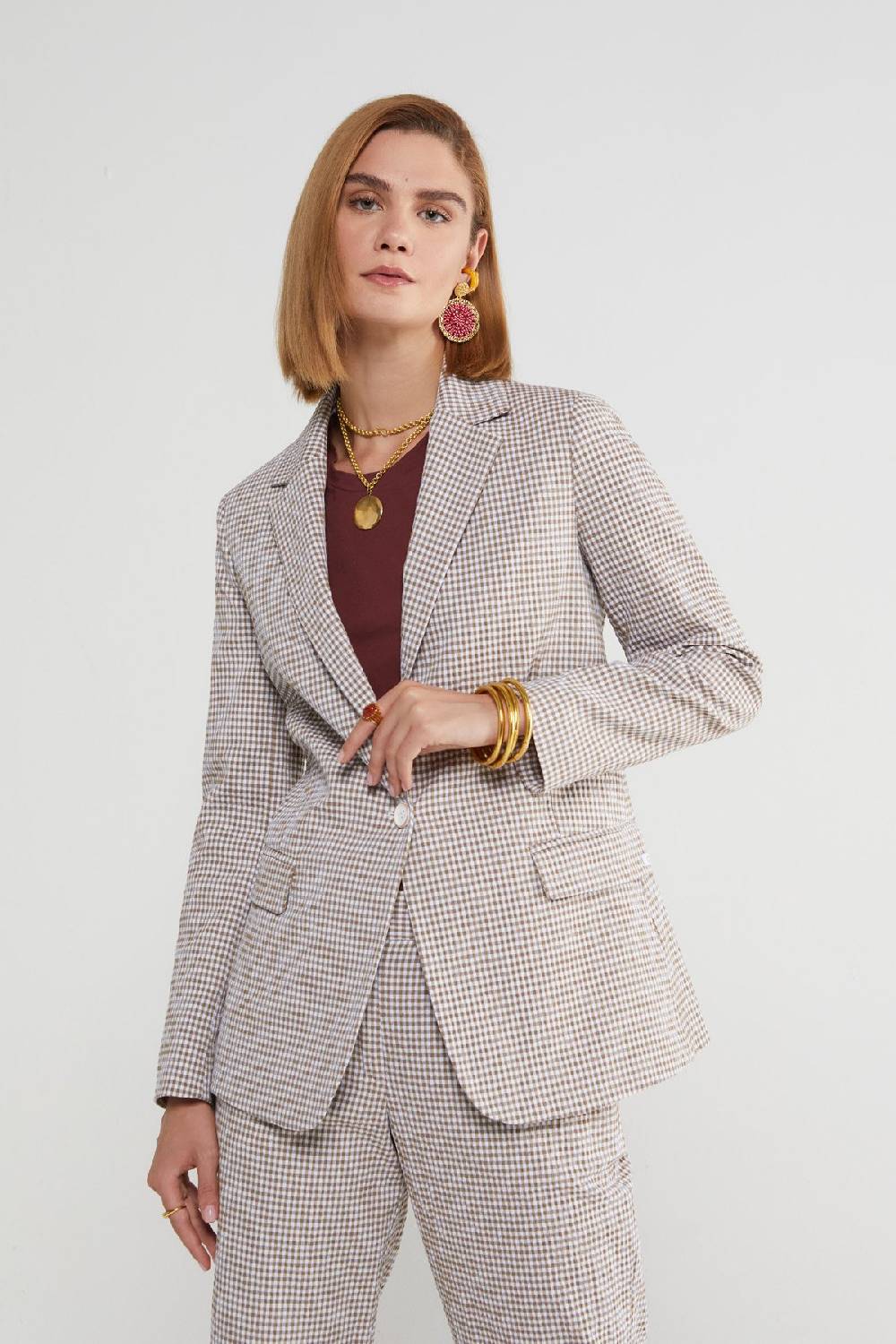 Ottod'Ame Vichy Jacket