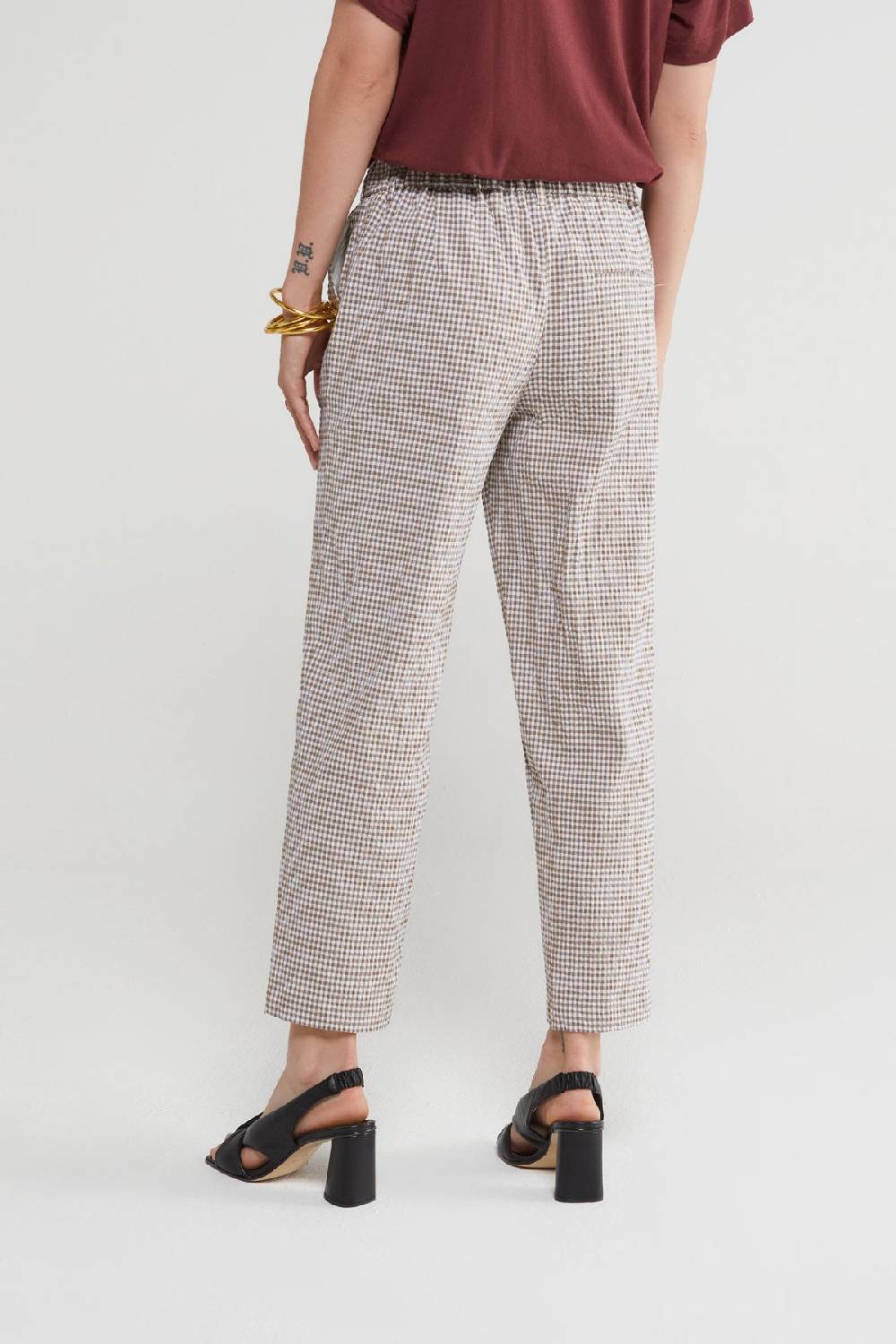 Ottod'Ame Vichy Trousers