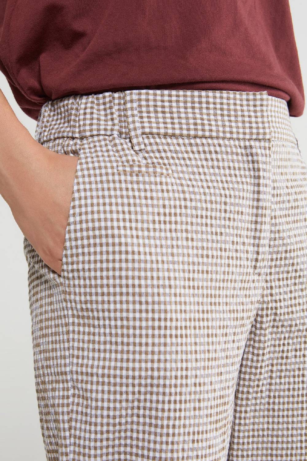 Ottod'Ame Vichy Trousers