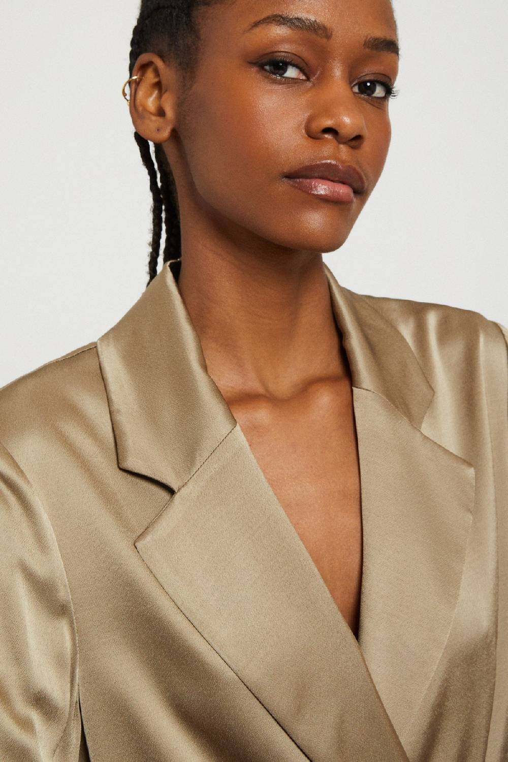 Ottod'Ame Viscose Blazer With Sash