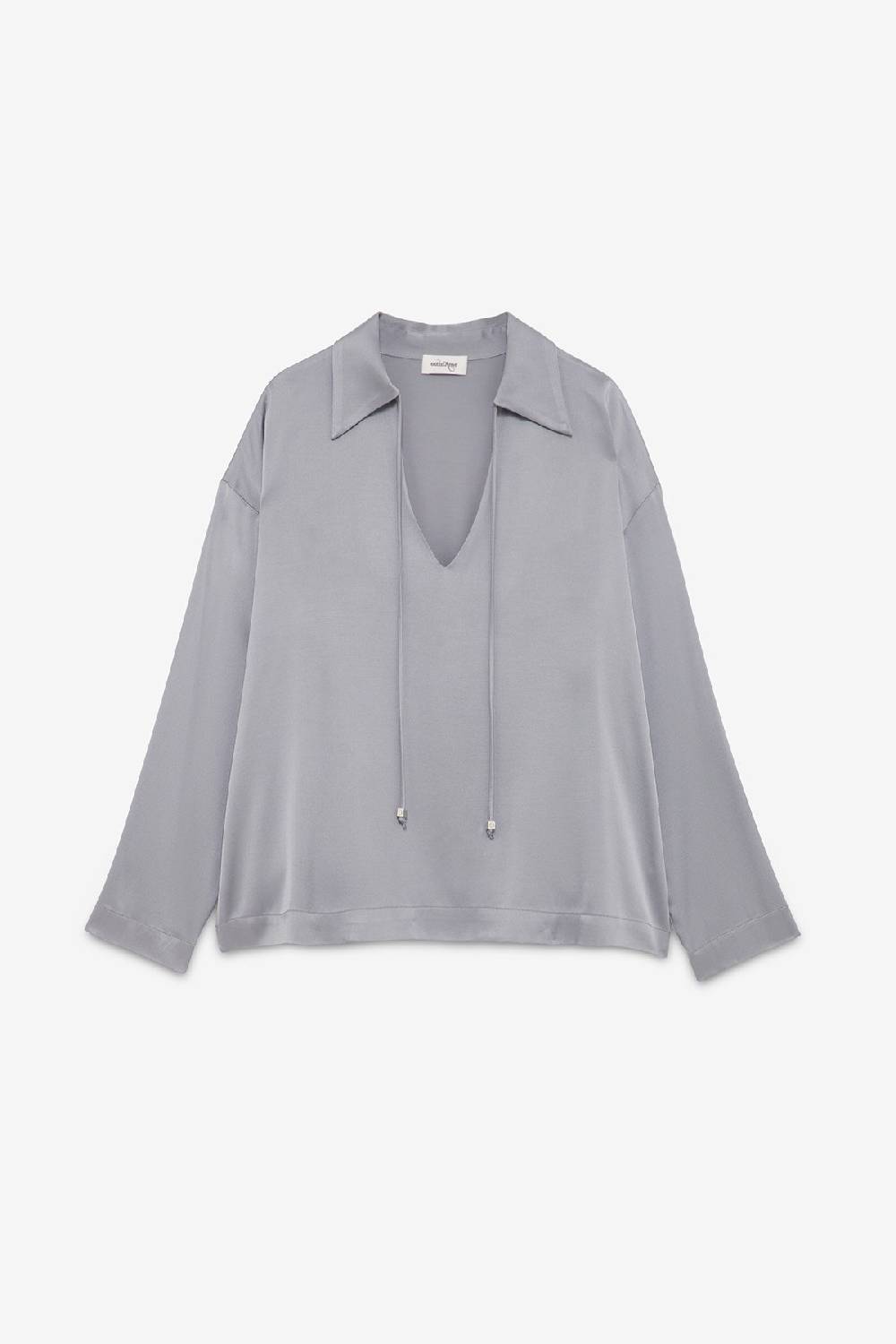 Ottod'Ame Viscose Blouse With Drawstring