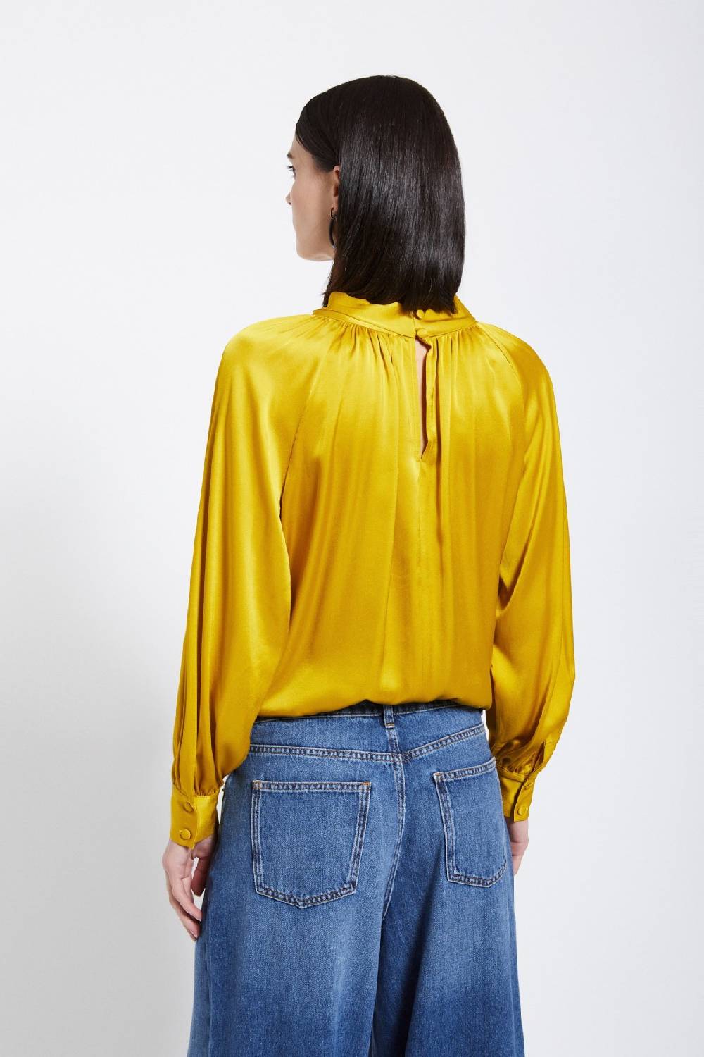 Ottod'Ame Viscose Blouse With Knot