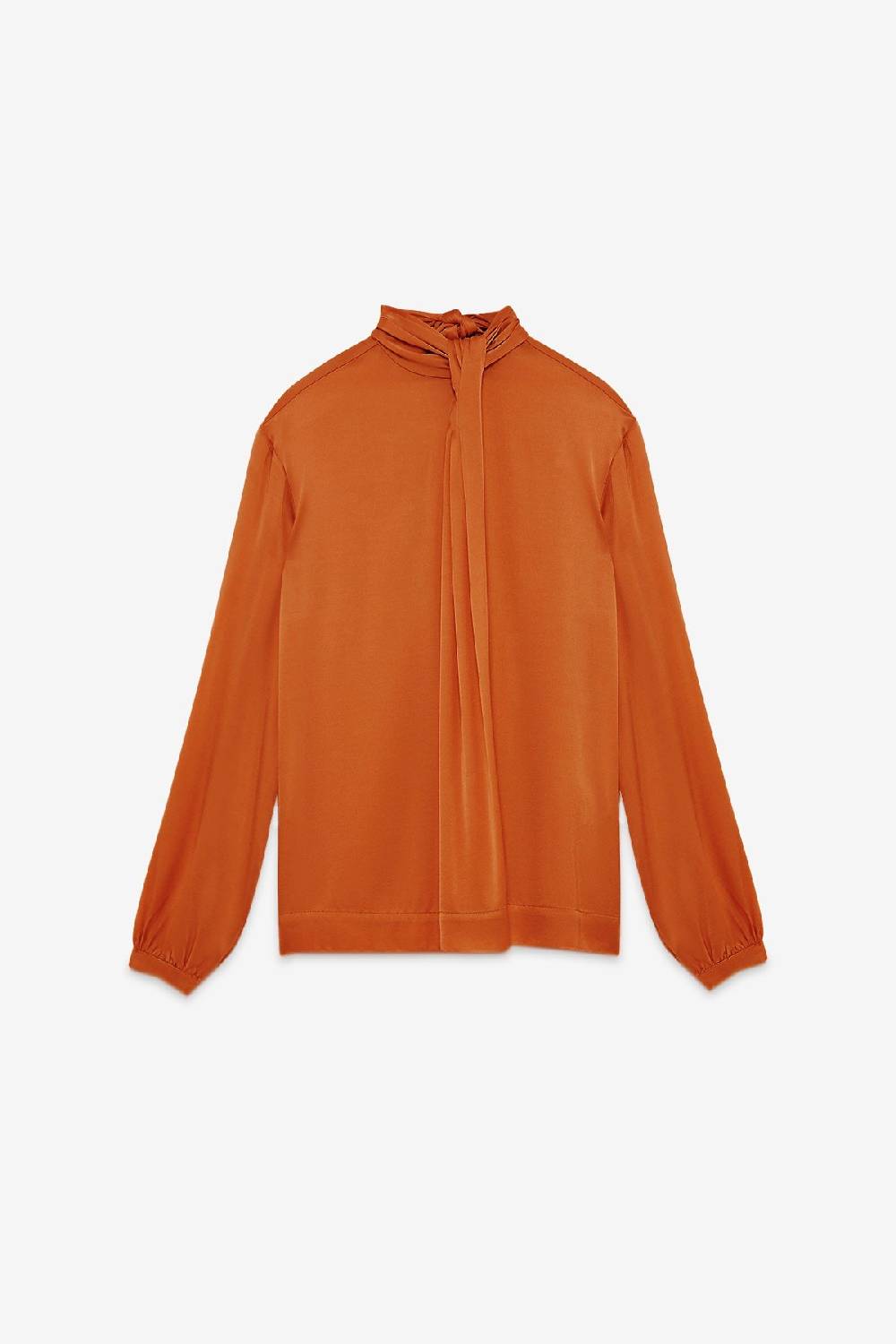 Ottod'Ame Viscose Blouse With Scarf Neck