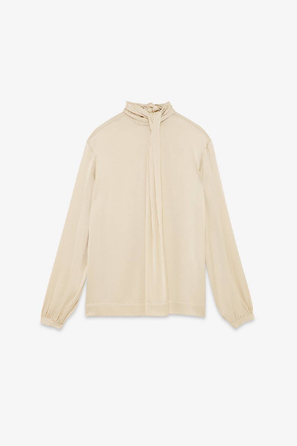 Ottod'Ame Viscose Blouse With Scarf Neck