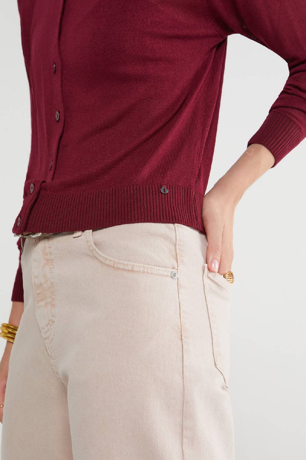 Ottod'Ame Viscose Cardigan