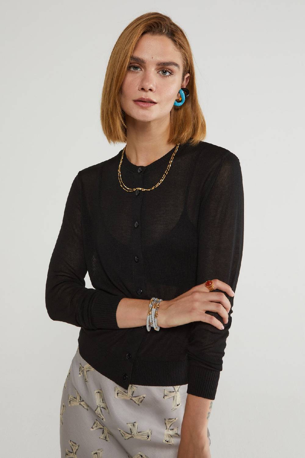 Ottod'Ame Viscose Cardigan