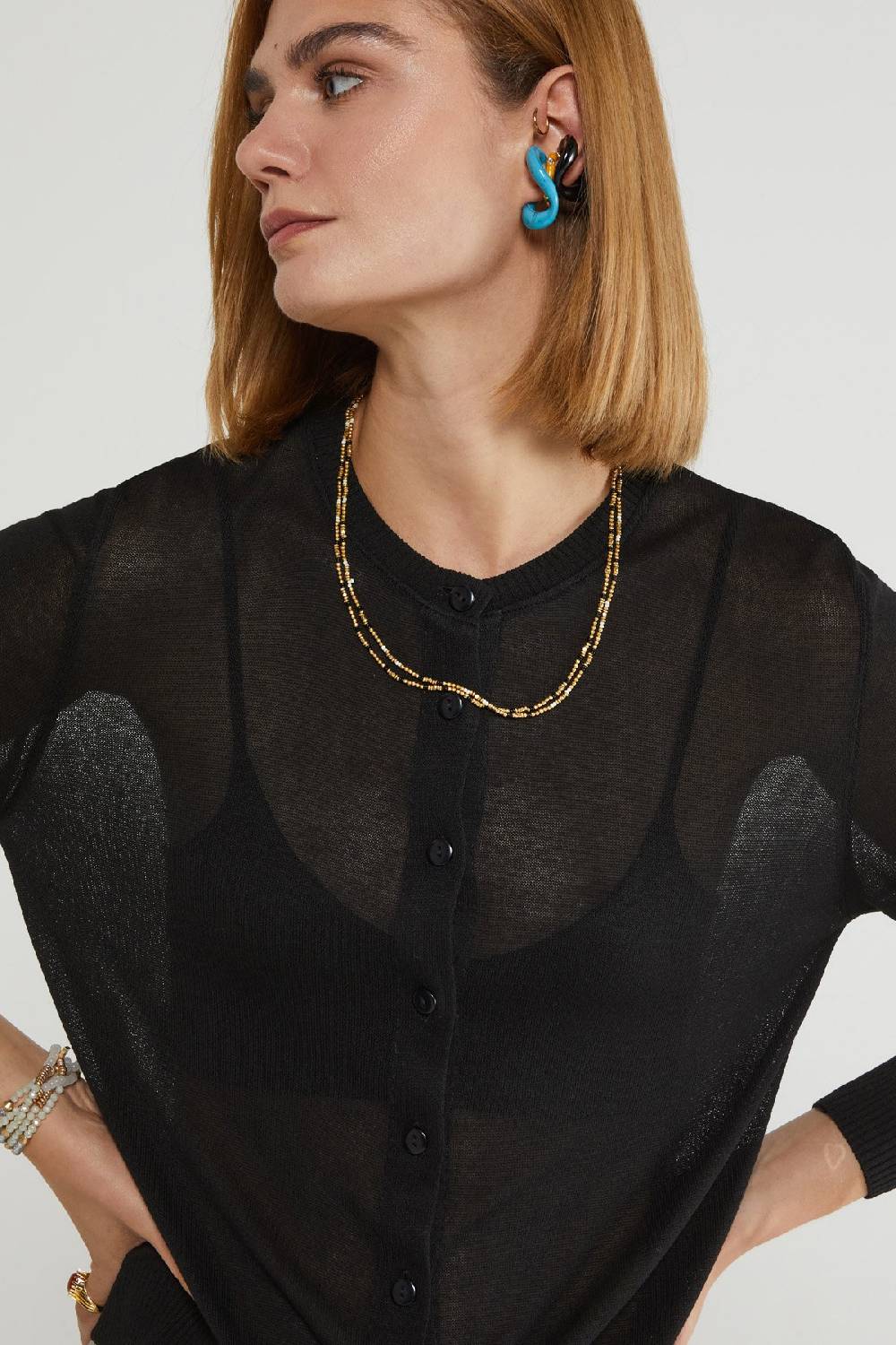 Ottod'Ame Viscose Cardigan