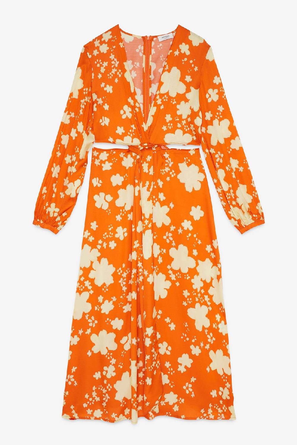 Ottod'Ame Viscose Criss-crossed Long Dress