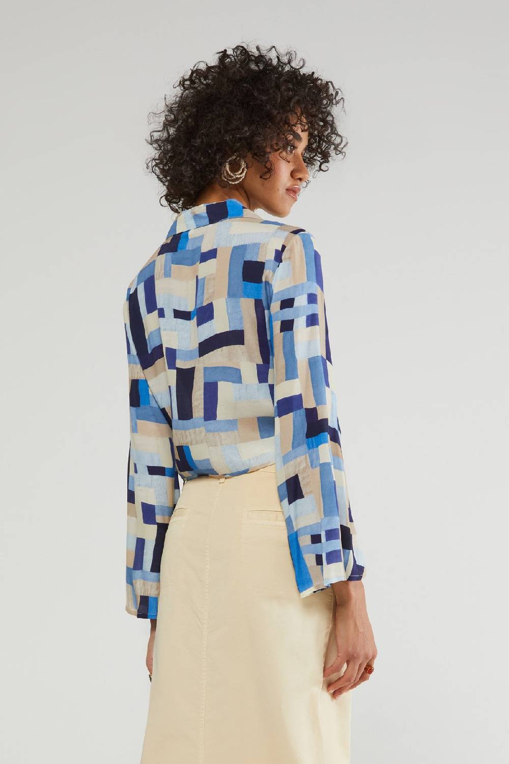 Ottod'Ame Viscose Criss-crossed Sweater