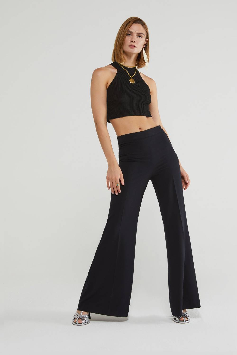 ottod'Ame Viscose cropped top