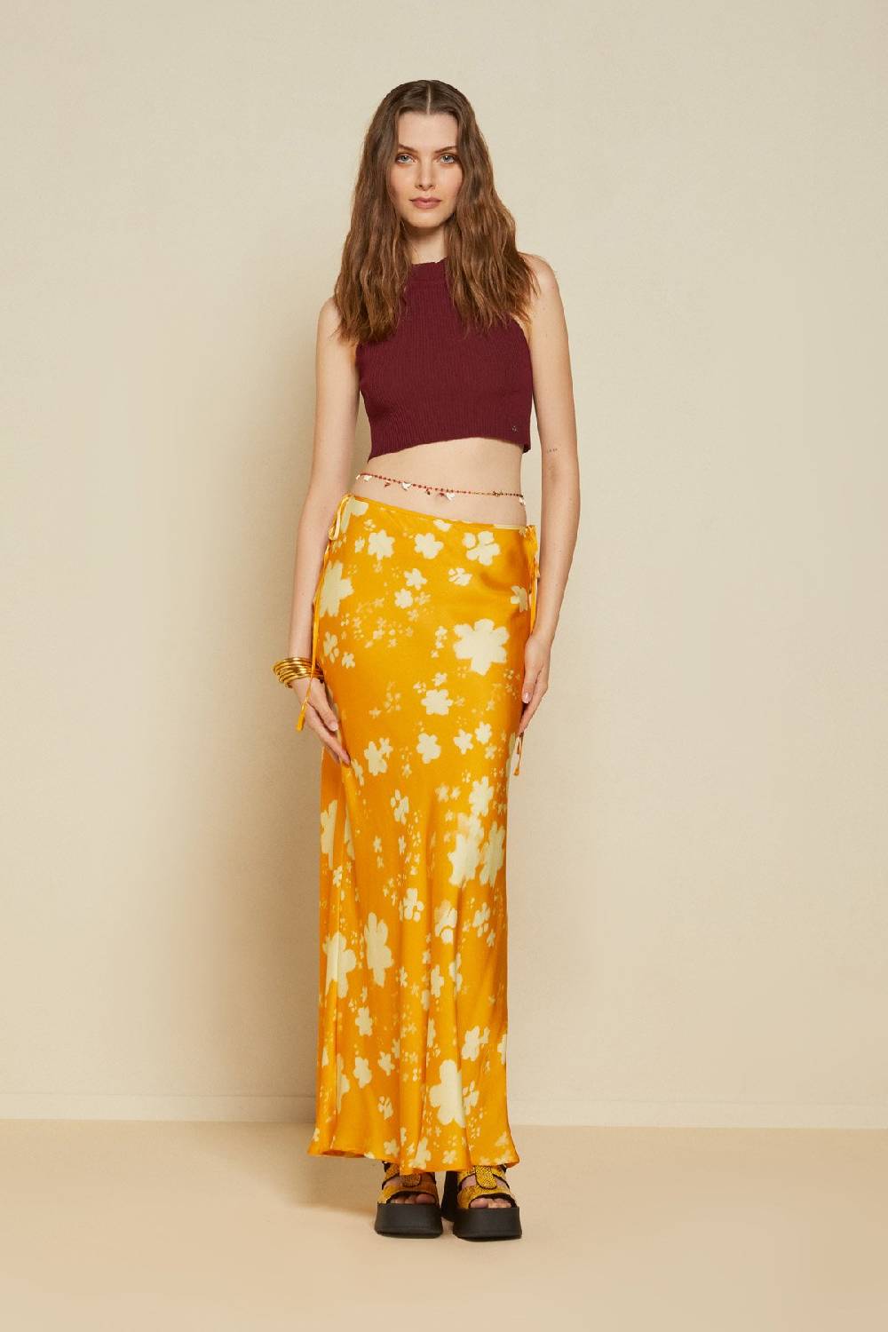 ottod'Ame Viscose cropped top