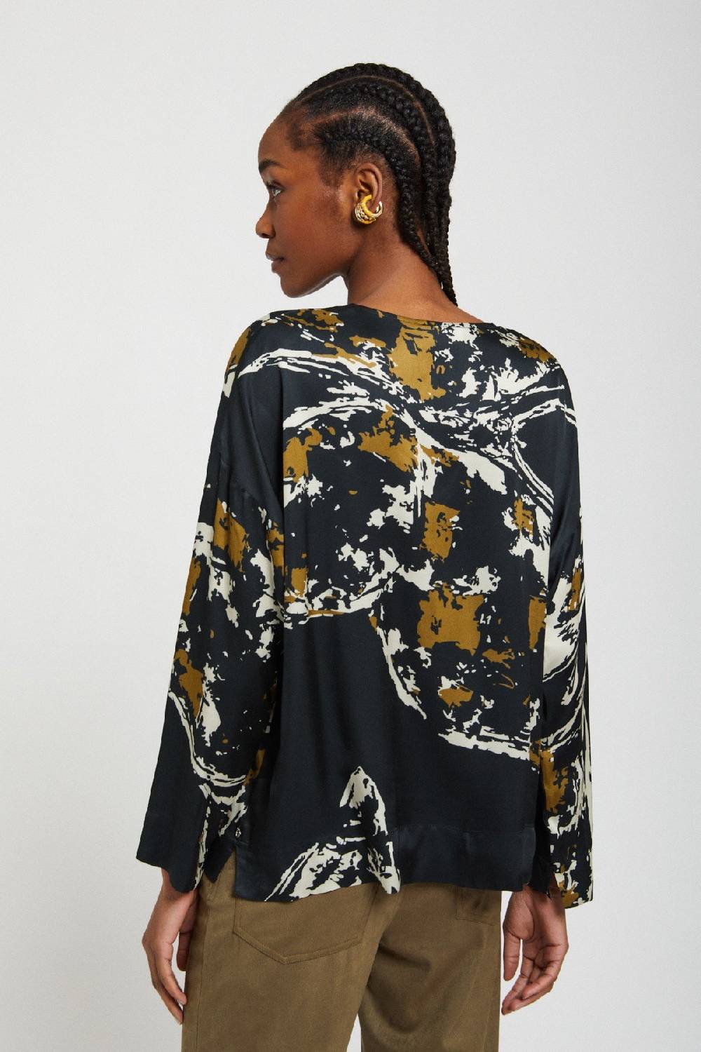 Ottod'Ame VIscose Fluid Blouse