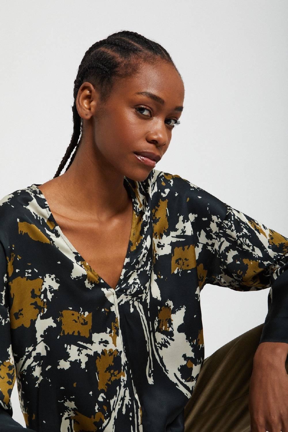 Ottod'Ame VIscose Fluid Blouse