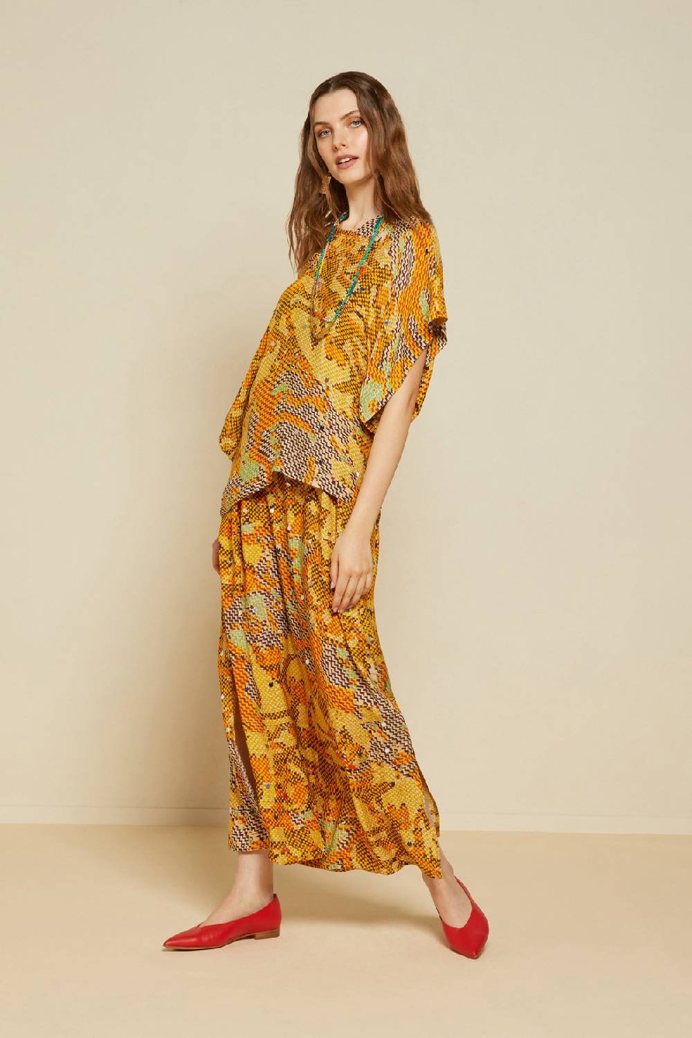 Ottod'Ame Viscose Fluid Shirt