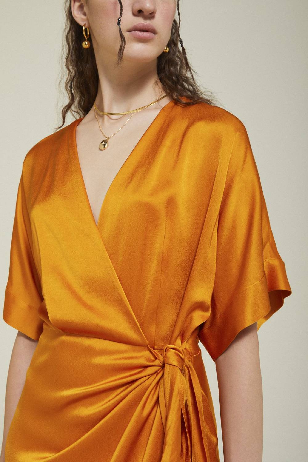 Ottod'Ame Viscose Fluid Short Dress