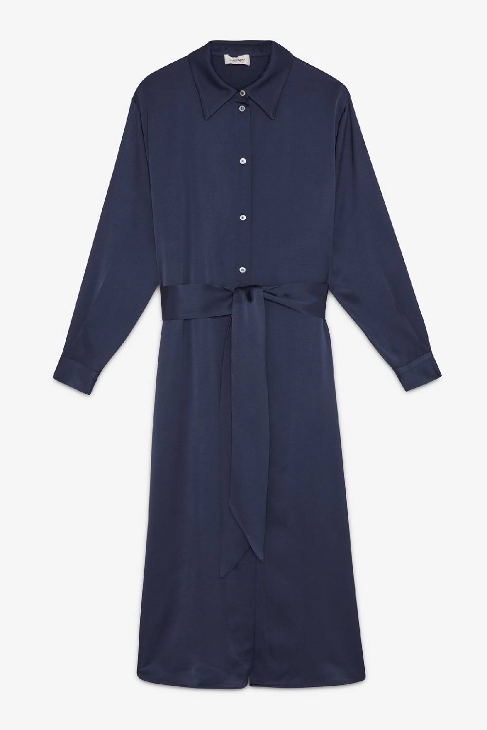 Ottod'Ame Viscose Long Chemisier With Sash