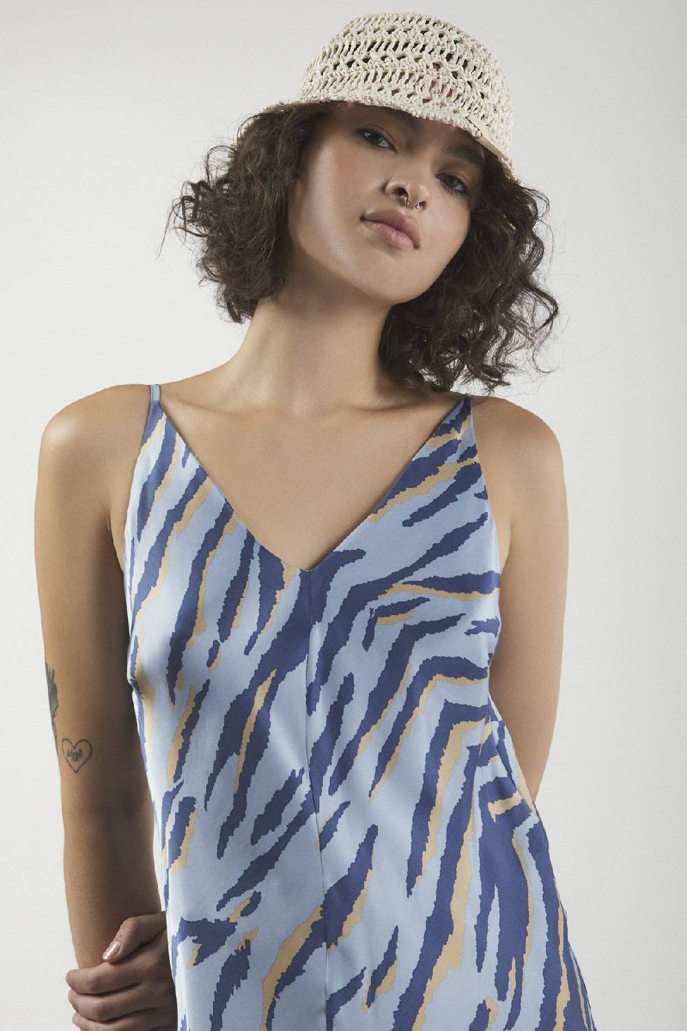 Ottod'Ame Viscose Long Dress