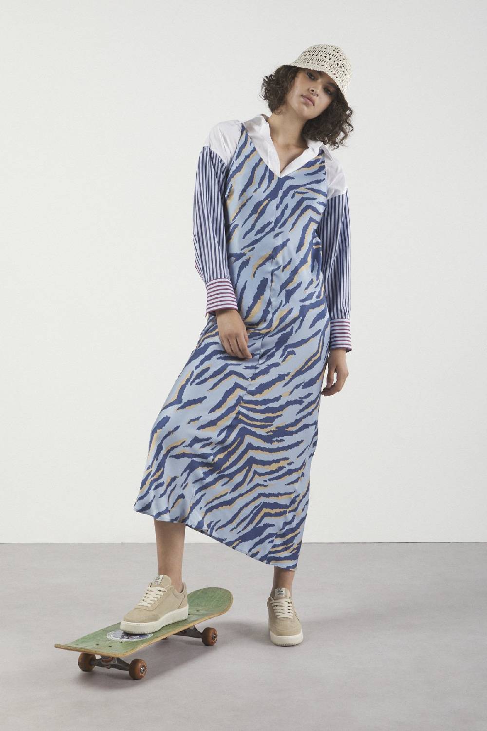 Ottod'Ame Viscose Long Dress