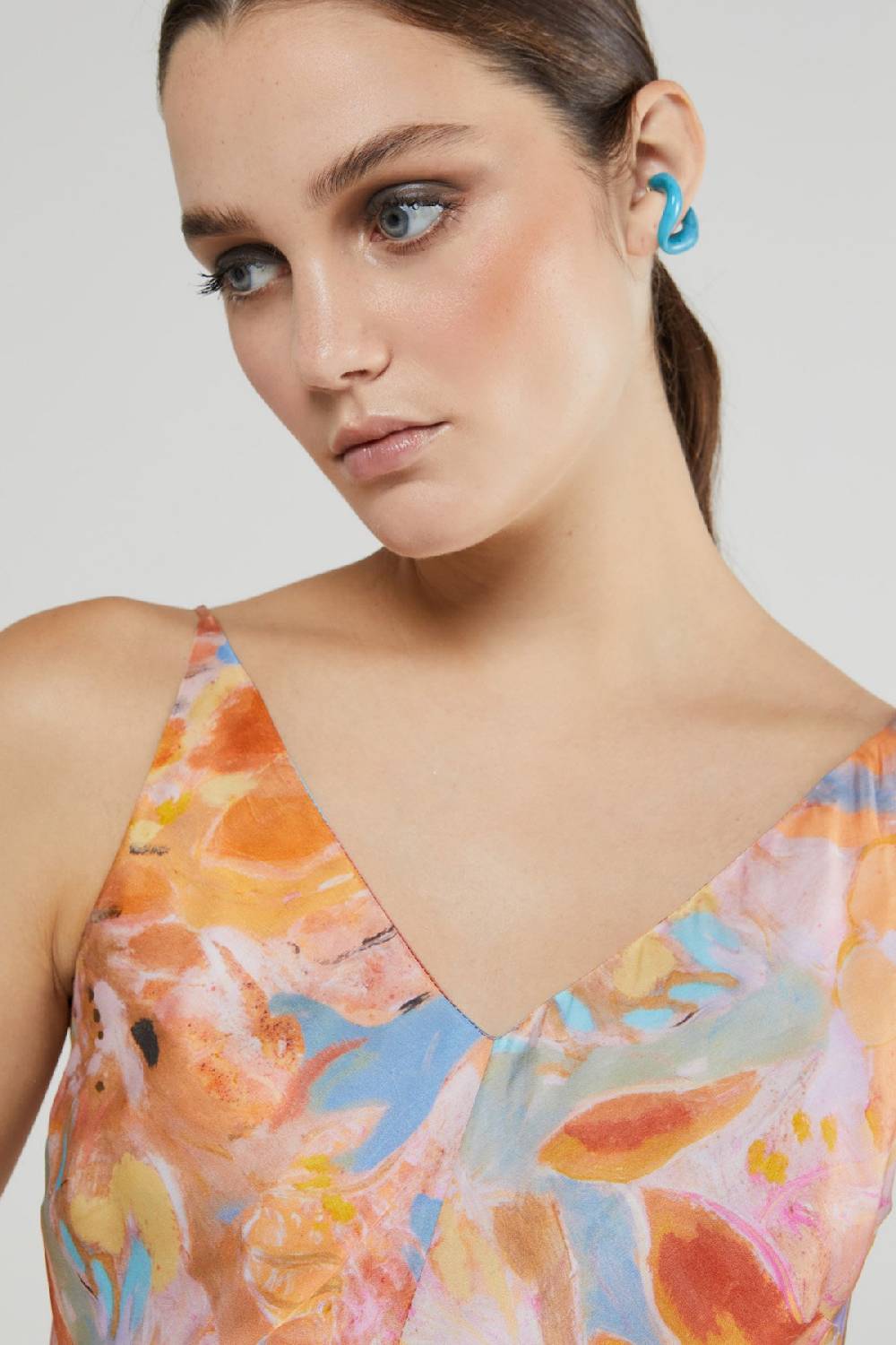 Ottod'Ame Viscose Long Dress