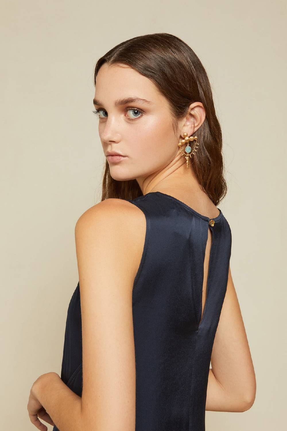 Ottod'Ame Viscose Long Dress