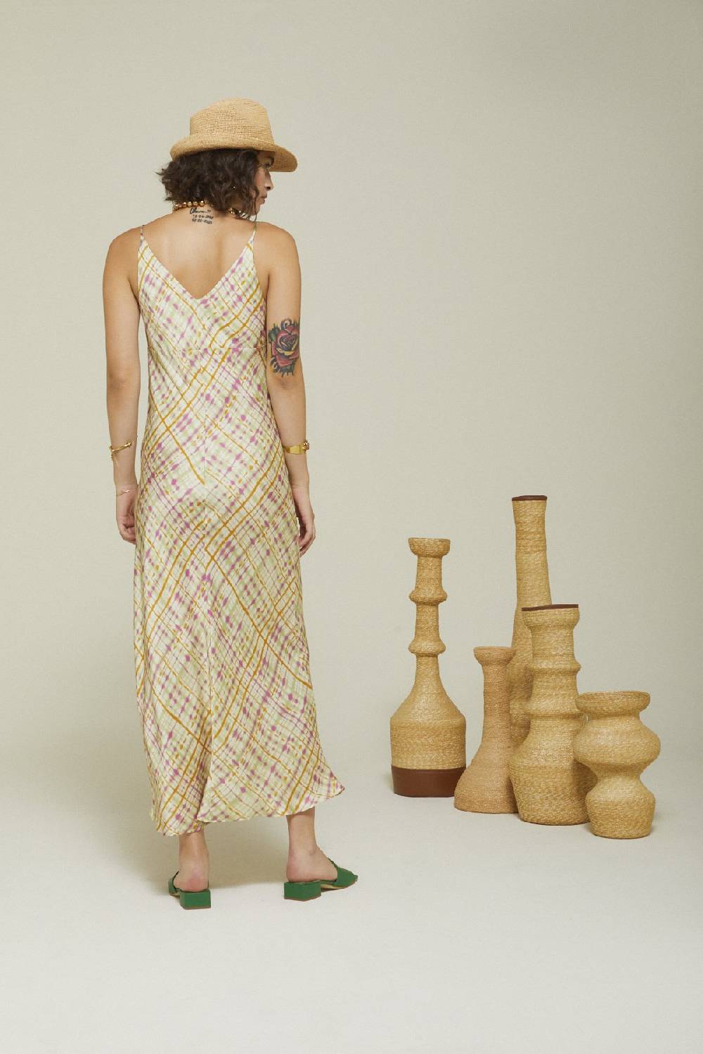 Ottod'Ame Viscose Long Dress